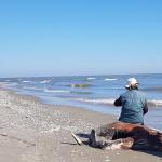 Maria am Schwarzmeerstrand Donau 2019