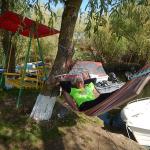 Michel beim chillen Donau 2019