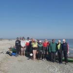 Ruderer am Schwarzen Meer Donau 2019