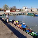 Sfantu Gheorghe Fischerhafen Ruderboot Donau 2019