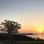 Sonnenuntergang am Lacul Razim Donaudelta 2019