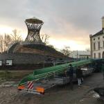 Abladen der Ruderboote Lovosice 2019