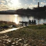 Ankunft Decin bei Sonne 2019