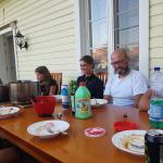 Abendessen Sillinjaervi 2019