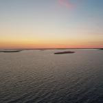 Aland Insel bei Sonnenuntergang 2019