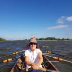 raue Elbe bei Gegenwind 2019