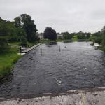 Belturbet Bruecke mit Wildwasser Erne 2019