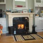 Kaminfeuer Inny Bay Irland 2019