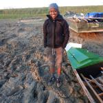 Nirina im Schlamm Po 2019