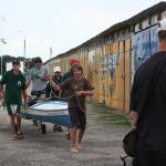 Ostroleka Boote verstauen P09