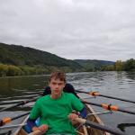 Mosel Weinberge Ruderer 2019