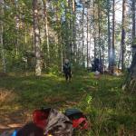 Biwakplatz auf einer INsel 2019