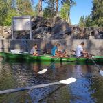 Saimaa in der Schleuse Finnland 2019