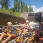 Schleusentreppe es sprudelt ein wenig 2019