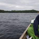 Steuerfrau bei kaltem Wetter 2019