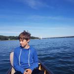 Cajus auf dem Scharmützelsee 2019