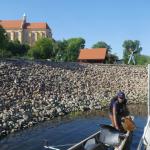 Nirina vor Kloster in Pyzdry Warthemarathon 2019