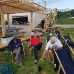 Zielbier in Posen Warthemarathon 2019