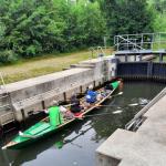 Frauen in der Spreewaldschleuse 2020