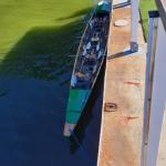 Ruderboot am Hausboot Spreewald 2020