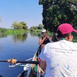 Ruderinnen auf der Mueggelspree 2020