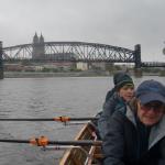 Magdeburg Stadtdurchfahrt Elbe 2020