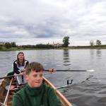 Torgau in Sicht nach 75 km Elbe 2020