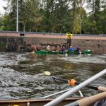 ruppige Schleuse richtung Lübeck Elbe 2020