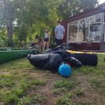 Boote beladen Alte Feuerwache Brandenburg Mecklenburg 2020