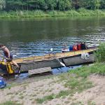 Ruderboote beladen in Stahnsdorf Mecklenbur 2020