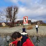 Ruderboot in Allensbach Silvester 2021