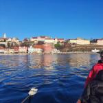 Simone am Steuer Meersburg Silvester 2021