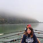 Start im Nebel in Kasten Donau 2021