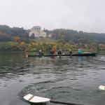 Walhalla mit Ruderboot Donau 2021