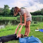 Melina Cajus Akrobatische Uebungen 2021