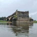 Brueckenruine Oder 2021