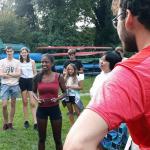 Olaf Scholz mit jugendlichen Ruderer RC KST 2021