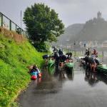 Cochem Ruderboote im Hafen Mosel 2021