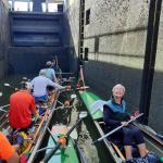 in der Moselschleuse 2021