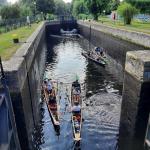 Finowkanal Schleuse Ruderboote 2021