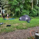 Zelte aufbauen Liebenwalde 2021