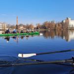 Masters E-Vierer vor Eiswerder 2022