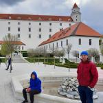Bratislava Burg Ruderer Donau 2022