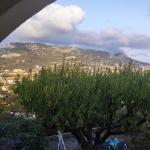 Ausblick aus unserer Bergvilla Toulon 2022