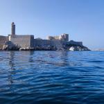 Chateau d´If vom Ruderboot aus Marseille 2022