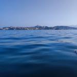 Marseille Panorama vom Ruderboot gesehen 2022