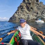 Schutz hinter einer einsamen Klippe mitten im Mittelmeer 2022