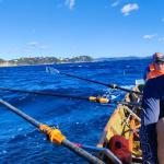 ruppiges Wasser auf dem Mittelmeer 2022