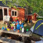 Biwakplatz auf winziger Insel 2022