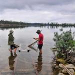 Bootsschleppe zum Soulisjärvi Inari 2022